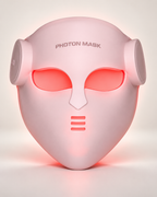 Masque LED visage VELYSERA rose avec lumière rouge 630 nm